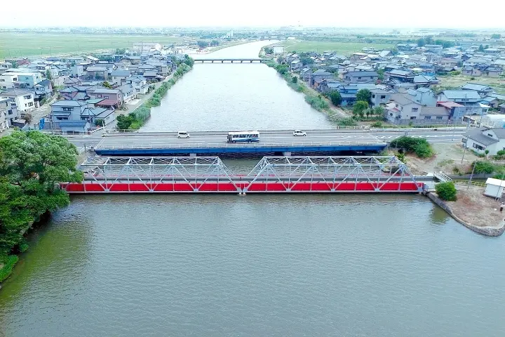 H29年度完成(西川水路橋塗装塗替工事)の写真
